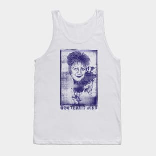 Cocteau Twins / Faded Vintage Look 80s Original Artwork Tank Top